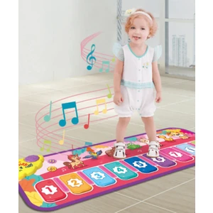 25 Hayvan Sesli ve Piyano Tuşlu Etkileşimli Müzikal Dans Matı - Erken Gelişim Oyun Zamanı Matı