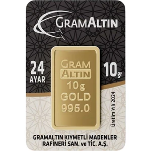 10 Gr 24 Ayar Iar Gram Altın