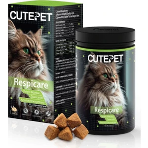 Respicare Kedi Solunum Sistemi Sağlığı Için Ödül Maması Formunda Çiğnenebilir  Tablet ( 90 Tablet)