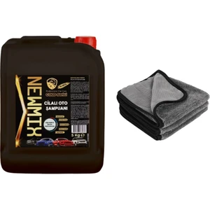 Gold Cilalı Oto Şampuanı 5 kg + Kirpi Bez