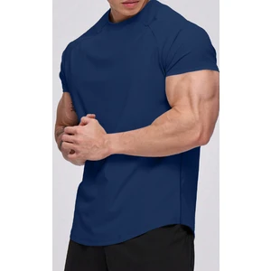 Ghassy Co. Erkek Running Sports Reglan Oval Kesim Penye T-Shirt