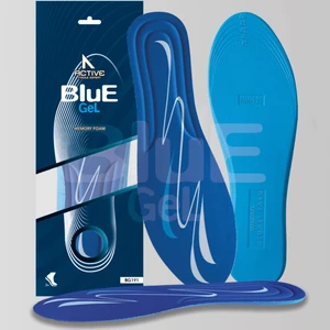 Blue Gel BG191 | Yumuşak Memory Foam Ayakkabı Tabanı, Darbe Emici, Konforlu, Spor ve Günlük İç Tabanlık