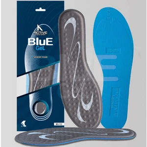 Blue Gel BG192 | Yumuşak Masaj Noktalı, Memory Foam Ayakkabı Tabanı, Klasik Ayakkabılar İçin İç Tabanlık