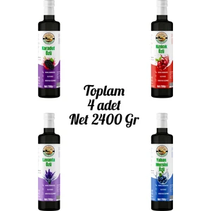 Karadut özü 700 Gr lavanta özü 700 Gr yabanmersini özü 700 Gr kızılcık özü 700 Gr 
