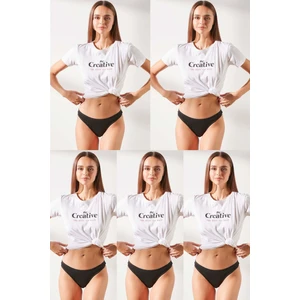 5 li Paket String 561 Siyah