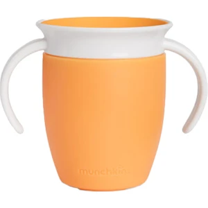 Mucize 360° Alıştırma Bardağı, 6AY+, 207ML, Turuncu, 1 Adet