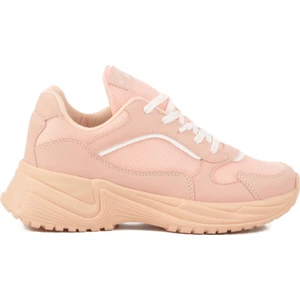 Pudra Fileli Hafif Kadın Spor Ayakkabı 2410 G