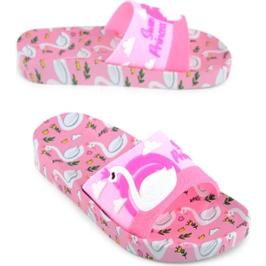 Kız Çocuk Yazlık Islak Zeminde Kullanıma Uygun Rahat Taban Ev Bahçe Plaj Havuz Terlik