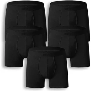 Siyah Erkek Boxer 5 Li Paket
