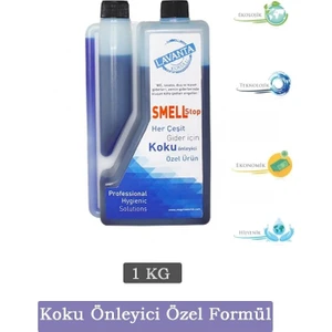 Smellstop Banyo Tuvalet Koku Önleyici - Wc Gider Koku Giderici - Lavanta Kokulu 1 kg