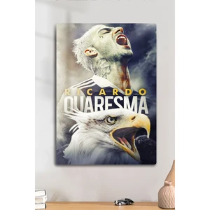 Metal Baskı, Ricardo Quaresma B.jk - Parlak Dekoratif Sporcu Duvar Tablosu