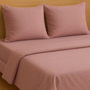 Macastore Pamuklu Çift Kişilik Lastikli Çarşaflı Yastık Kılıflı Nevresim Takımı