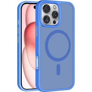 iPhone 16 Pro Max Kılıf Kablosuz Şarj Özellikli Mat Arka Yüzey Sio Kapak