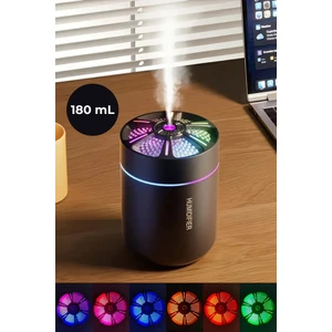 Ciyu Ticaret LED Işıklı Mini Hava Nemlendirici Cihaz Buhar Makinesi Ev Araba Ofis Hava Difizörü