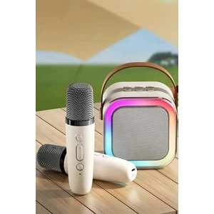 Ciyu Ticaret Karaoke Seti Çift Mikrofonlu Bluetooth Hoparlör Eğlence Seti Çocuk Eğlence Etkinlik