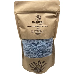 Natural Ayak Bakım ve Banyo Tuzu Lavanta 1000 gr
