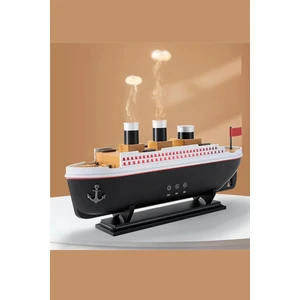 Büyük Gemi Titanic Görünümlü Premium Hava Nemlendirici Ultrasonik Ortam Oda Nemlendirici Işıklı