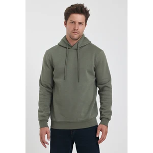 3 Ip Şardonlu Kapuşonlu Cepsiz Sweatshirt RD24KE054902