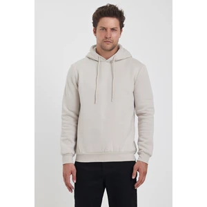3 Ip Şardonlu Kapuşonlu Cepsiz Sweatshirt RD24KE054902