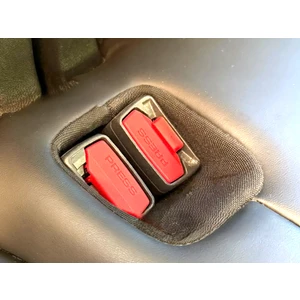 Gizli Arka Koltuk Kemer Tokası Tatil Seyehat Kediköpek Taşıma Için 4 Adet Tesla