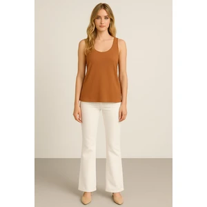 A Kesim Kalın Askılı Basic Pamuklu Atlet Tişört