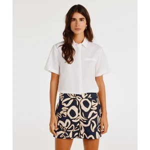 Beli Fermuarlı Şort