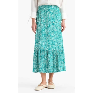 Desenli Maxi Tesettür Etek B2426AX25SM