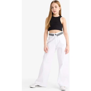 Kız Çocuk Wide Leg Geniş Paça Pamuklu Pantolon E1749A825SM