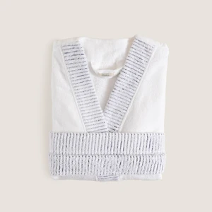 Rudder Unısex Bornoz Beyaz