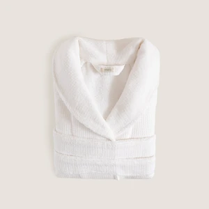 Frances Unısex Bornoz Beyaz