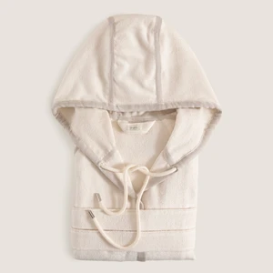 Ferme Unısex Bornoz Natural