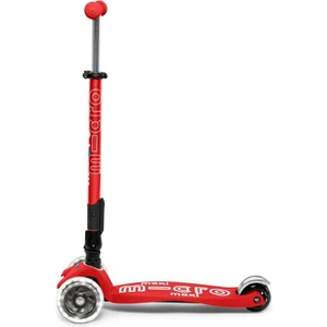Maxi Micro Deluxe Foldable Red (Led) Çocuk Kırmızı Scooter MCR.MMD098