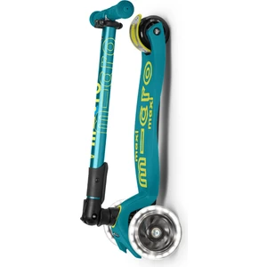 Maxi Micro Deluxe Foldable Petrol Green (Led) Çocuk Yeşil Scooter MCR.MMD097