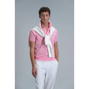 Lufıan Pembe Erkek Polo Yaka T-Shirt  111040206 Laon Polo