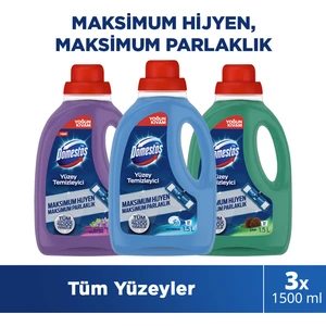 Yüzey Tem. 1,5 Lt Çam X1 + Okyanus X1+ Bahar Çiçekleri X1