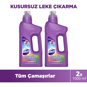 Hijyenik Sıvı Leke Çıkarıcı Tüm Çamaşırlar 1000 ml X2