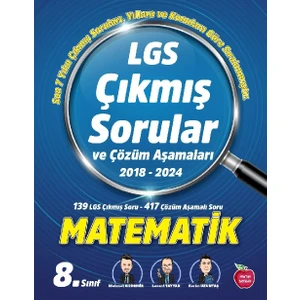 Newton Yayınları 8. Sınıf  LGS Çıkmış Sorular Matematik