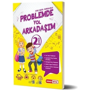 Kırmızı Beyaz Yayınlar 2.Sınıf Yeni Nesil Problemde Yol Arkadaşım Yeni 2022