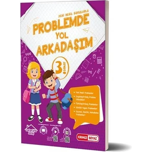 Kırmızı Beyaz Yayınlar 3.Sınıf Yeni Nesil Problemde Yol Arkadaşım Yeni 2022