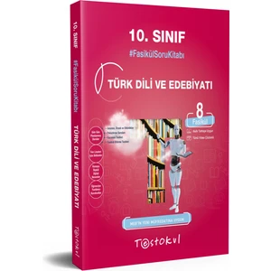 Test Okul Yayınları 10. Sınıf Fasikül Soru Kitabı / Türk Dili ve Edebiyatı (8 Fasikül)