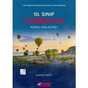 Esen Yayınları 10. Sınıf Coğrafya Konu Anlatımlı Yeni