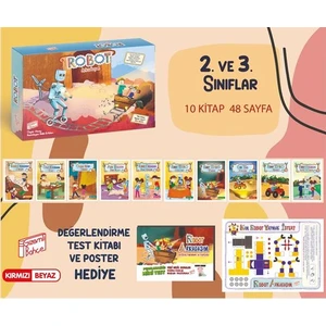 Gizemli Bahçe 2. Sınıf Hikaye Robot Arkadaşım (10 KİTAP + POSTER)(48 Sayfa)