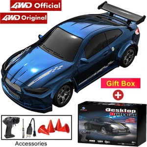 1/64 2.4g Yüksek Hızlı Drift Rc Araba 4WD Uzaktan Kumanda Araba Dört Tekerlekten Çekiş Radyo Kontrollü Mini Rtr Yarış Modeli Çocuk Oyuncak Hediye (Yurt Dışından)