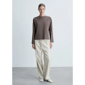 İki parçalı Flanel Pijama