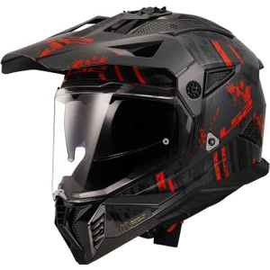 Ls2 Pioneer 2 Crazy Kros Motosiklet Kaskı