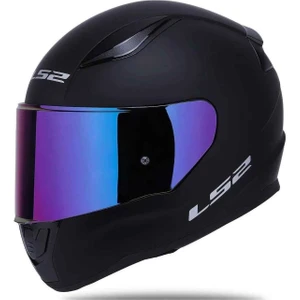 Rapid 2 Full Face Motosiklet Kaskı Gökkuşağı Vizör Bluetooth Uyumlu Polikarbonat Şehir İçi Kullanım