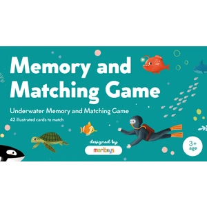 Memory Card Game- Eğitici Su Altı Hafıza Oyunu 3+ Yaş