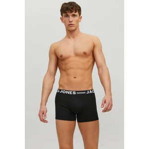 Jack & Jones SENSE TRUNKS 3-PACK NOOS Siyah Erkek Boxer