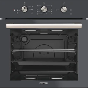 Antrasit (Gri) Cam Ankastre Fırın B66-S2 MT