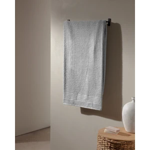 Derline Pamuklu Banyo Havlusu - Gri - 70X140 cm